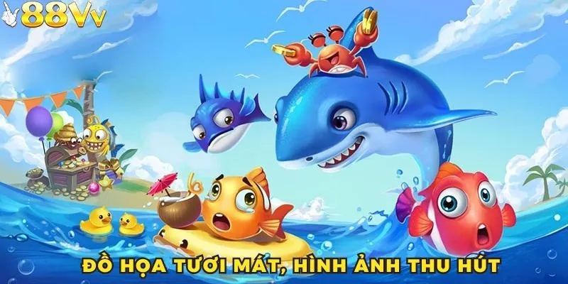 Trò chơi thu hút hội viên bởi đồ họa sắc nét, hình ảnh sống động tự nhiên